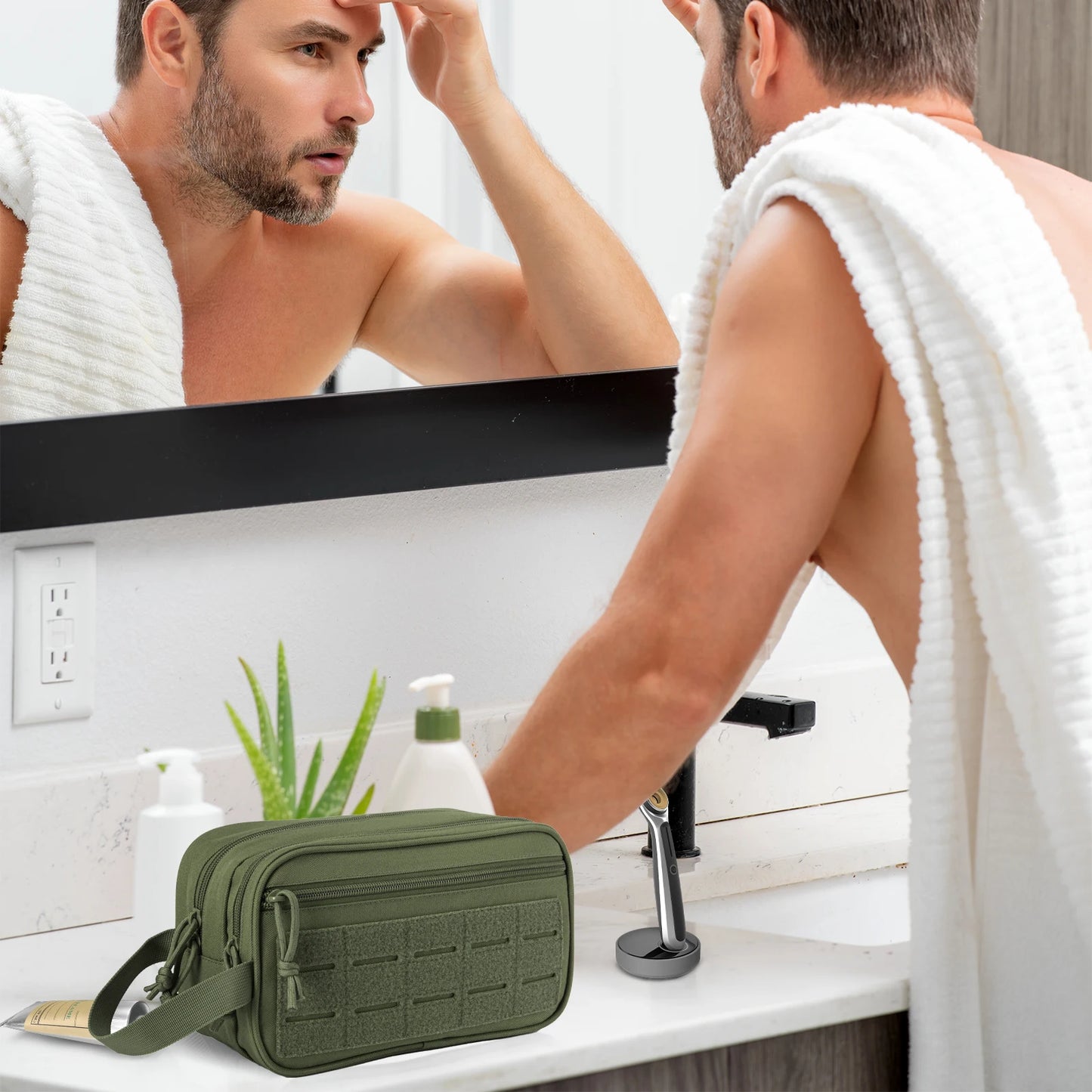 Tactical Toiletry Bag For Men, Women and Children