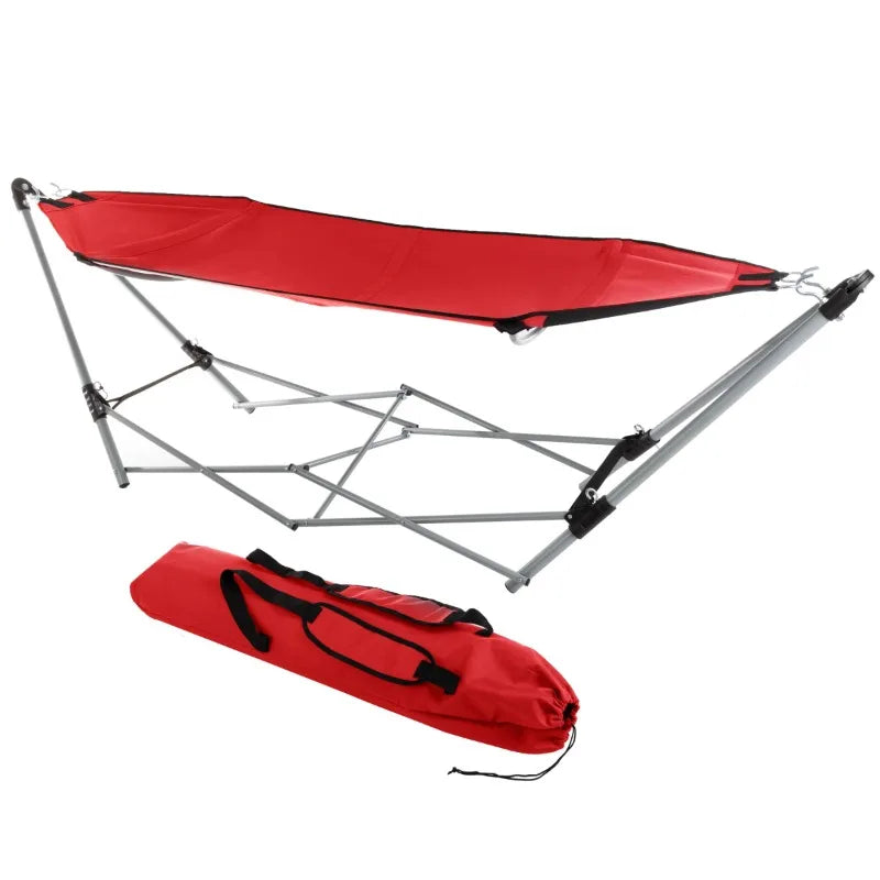 Foldable, Portable Hammock with Stand