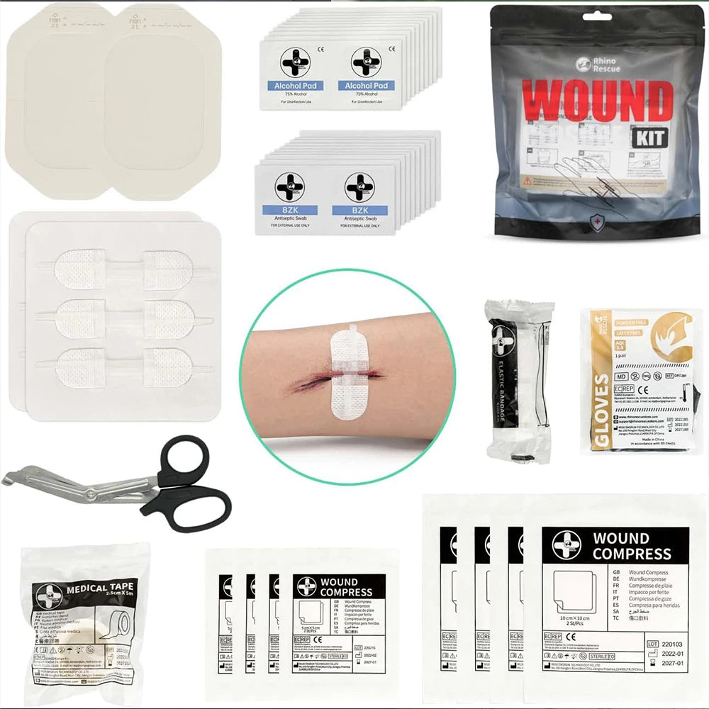 Comprehensive Medical Kit For Wound Dresssing