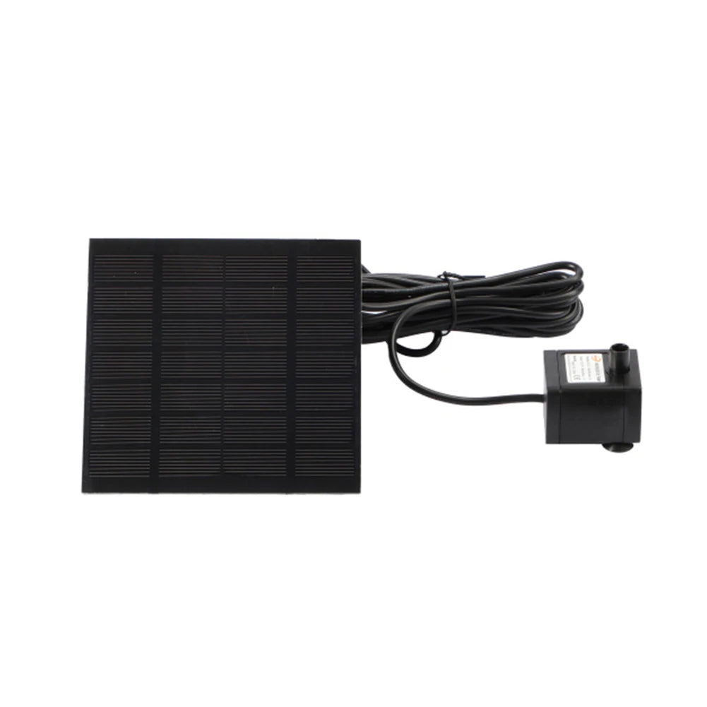 Solar Water Fountain Pump Kit with Nozzles for Garden, Pool, Pond, Aquarium, Fountain