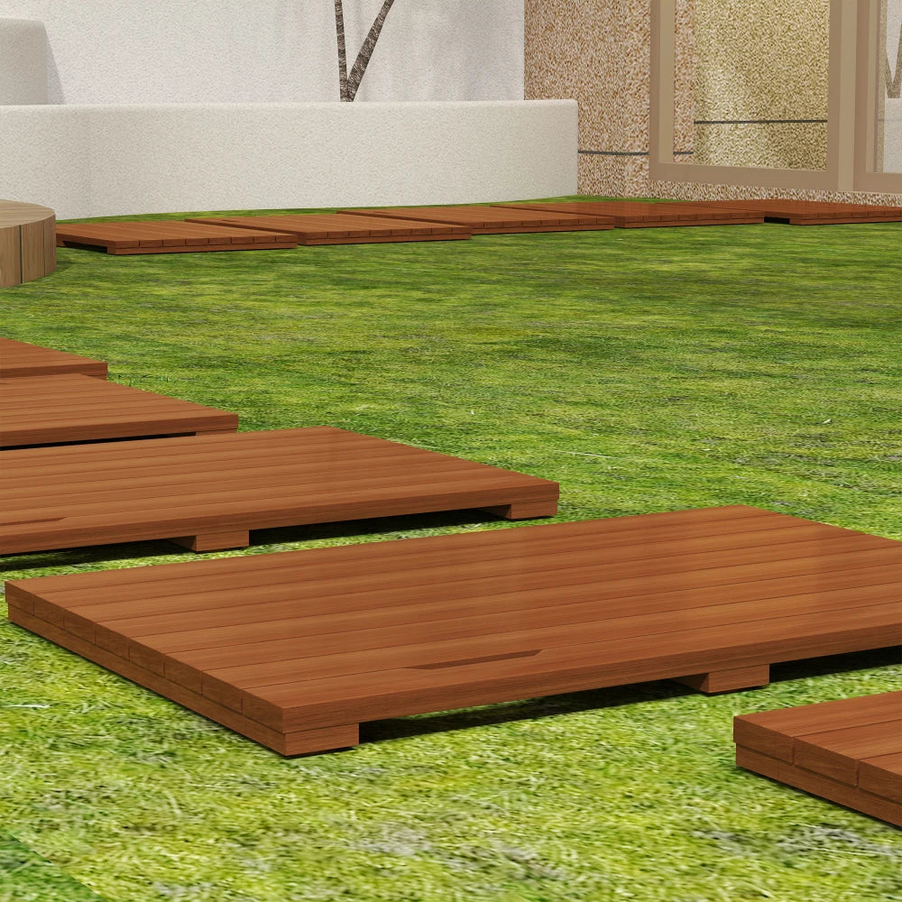 Solid Teak Wood Bathroom Shower Mat