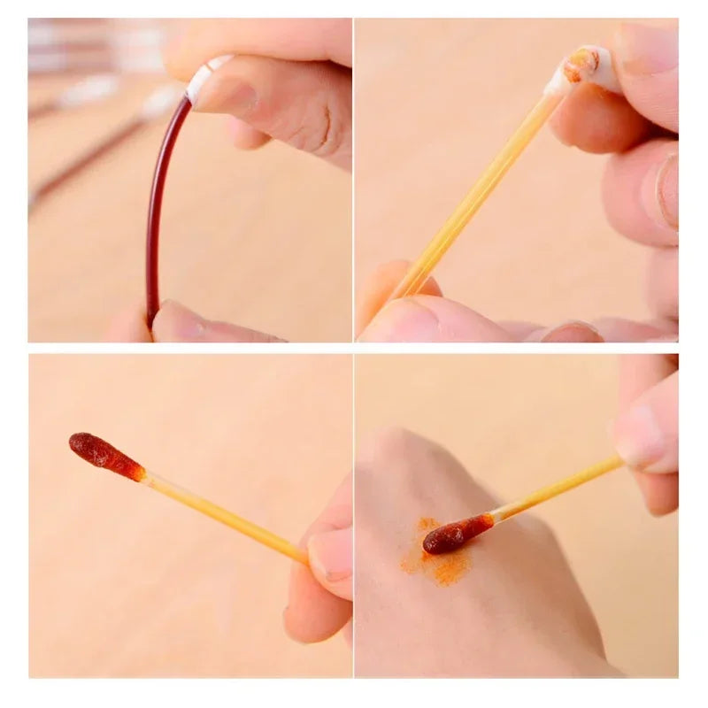 50 Disposable Medical Iodine Cotton Disinfectant Swabs