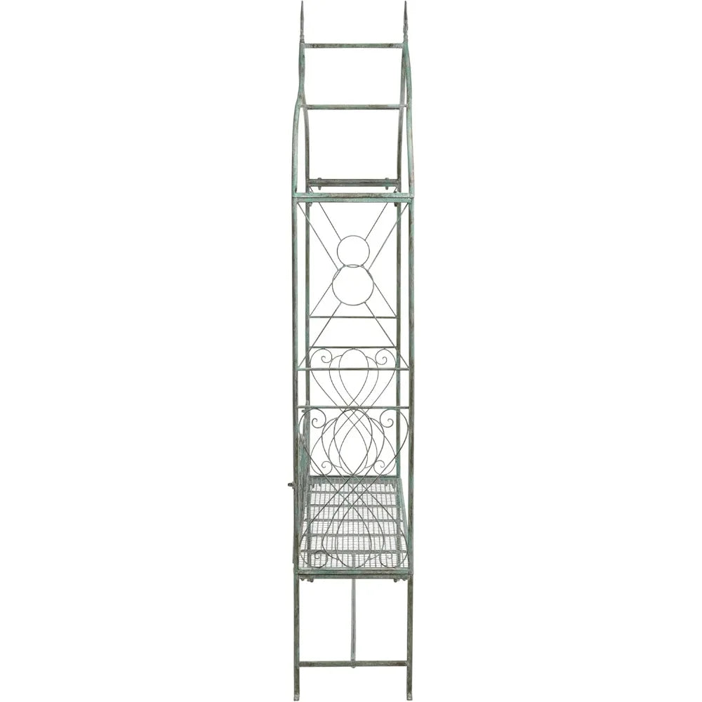 Victorian Antique Wrought Iron Garden Arch Arbor