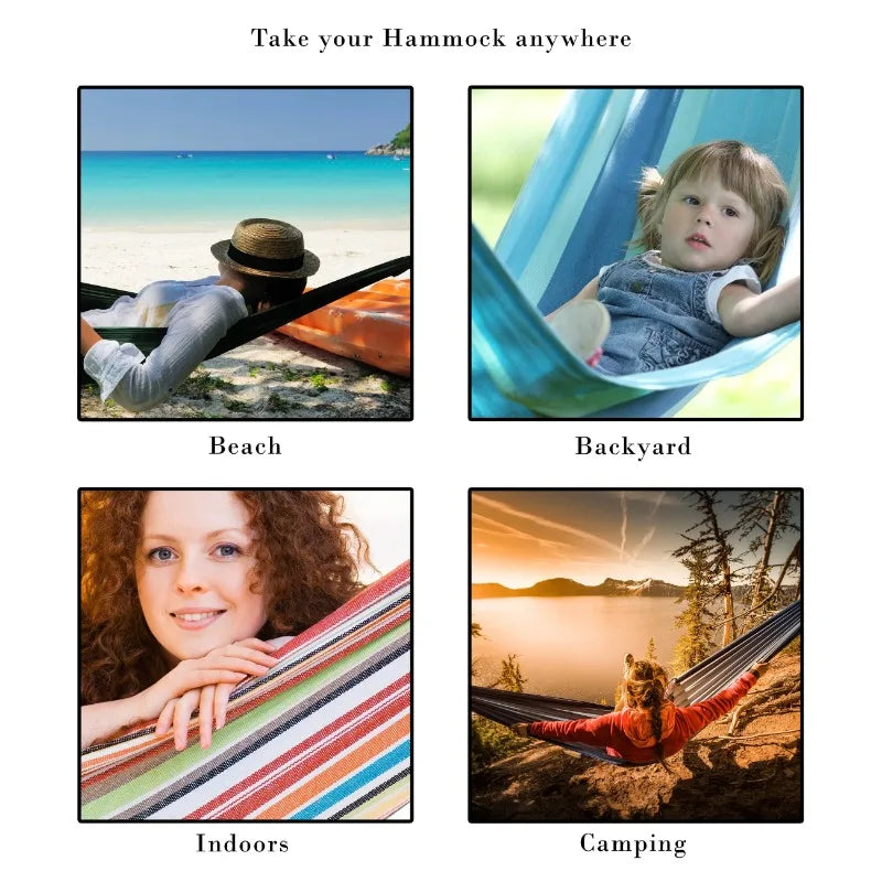 Foldable, Portable Hammock with Stand