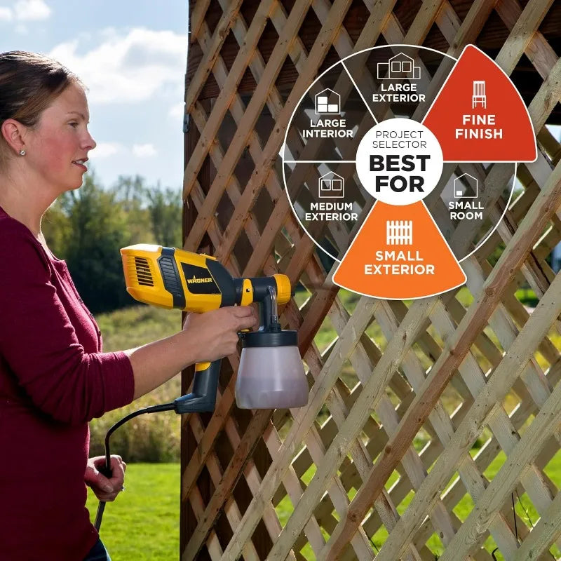 Control Spray 250 HVLP Stain Sprayer for Staining and Sealing Indoor/Outdoor Home Projects