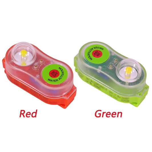 LED Life Jacket Light, Water Activated, Automatic Survivor Locator Light