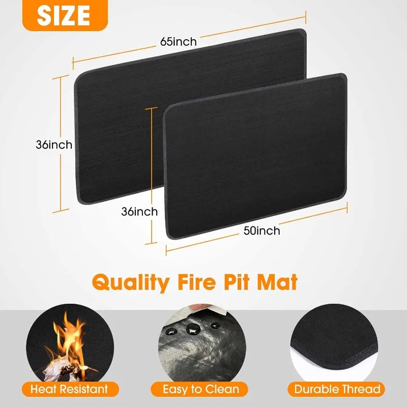 Grill Mat for Outdoor Grill Deck Protector