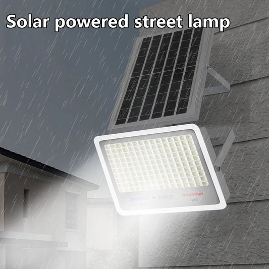 High-power Solar Lamp, Auto-On/Off, Includes Remote Control