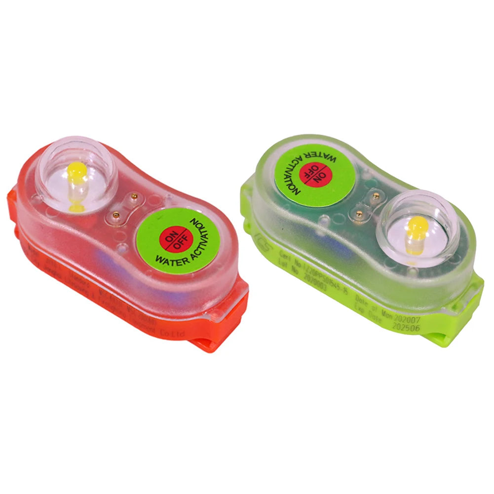LED Life Jacket Light, Water Activated, Automatic Survivor Locator Light