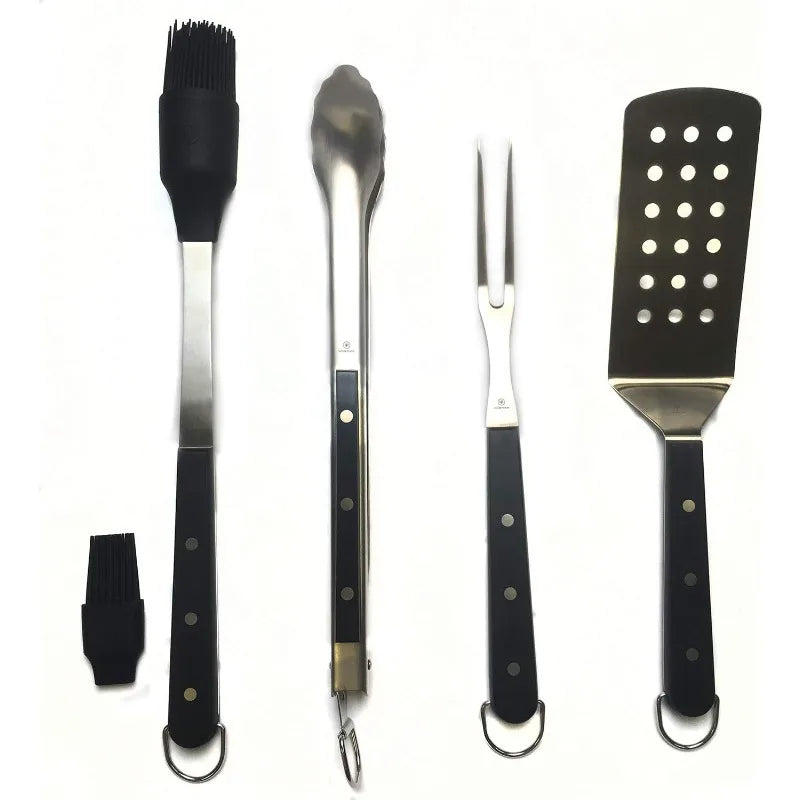 4-Piece BBQ Chef's Tools Set