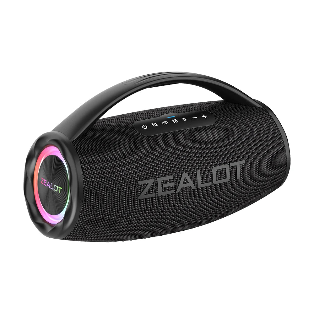 80W Wireless Speaker, Outdoor Portable Subwoofer Speaker, Hifi Sound quality, Dual Pairing, Fast Charging,16000mAh.