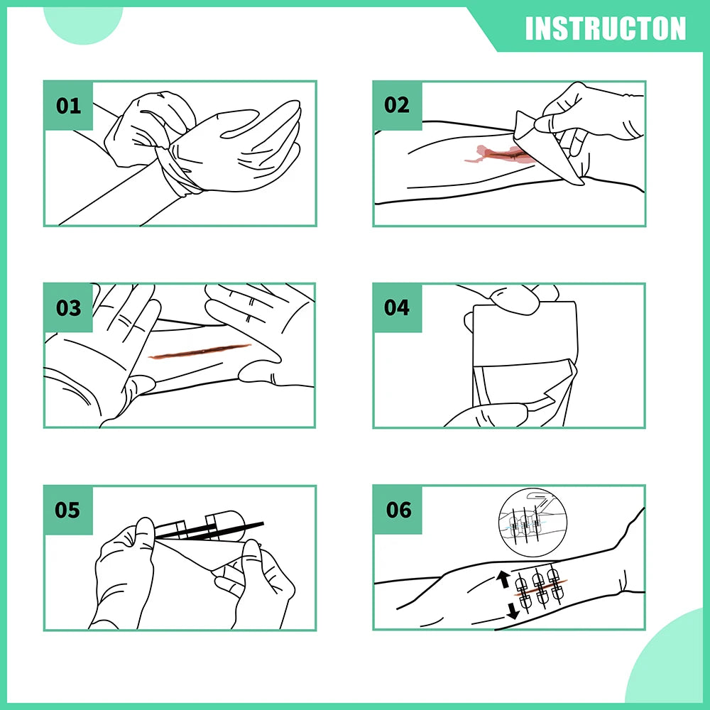 Comprehensive Medical Kit For Wound Dresssing