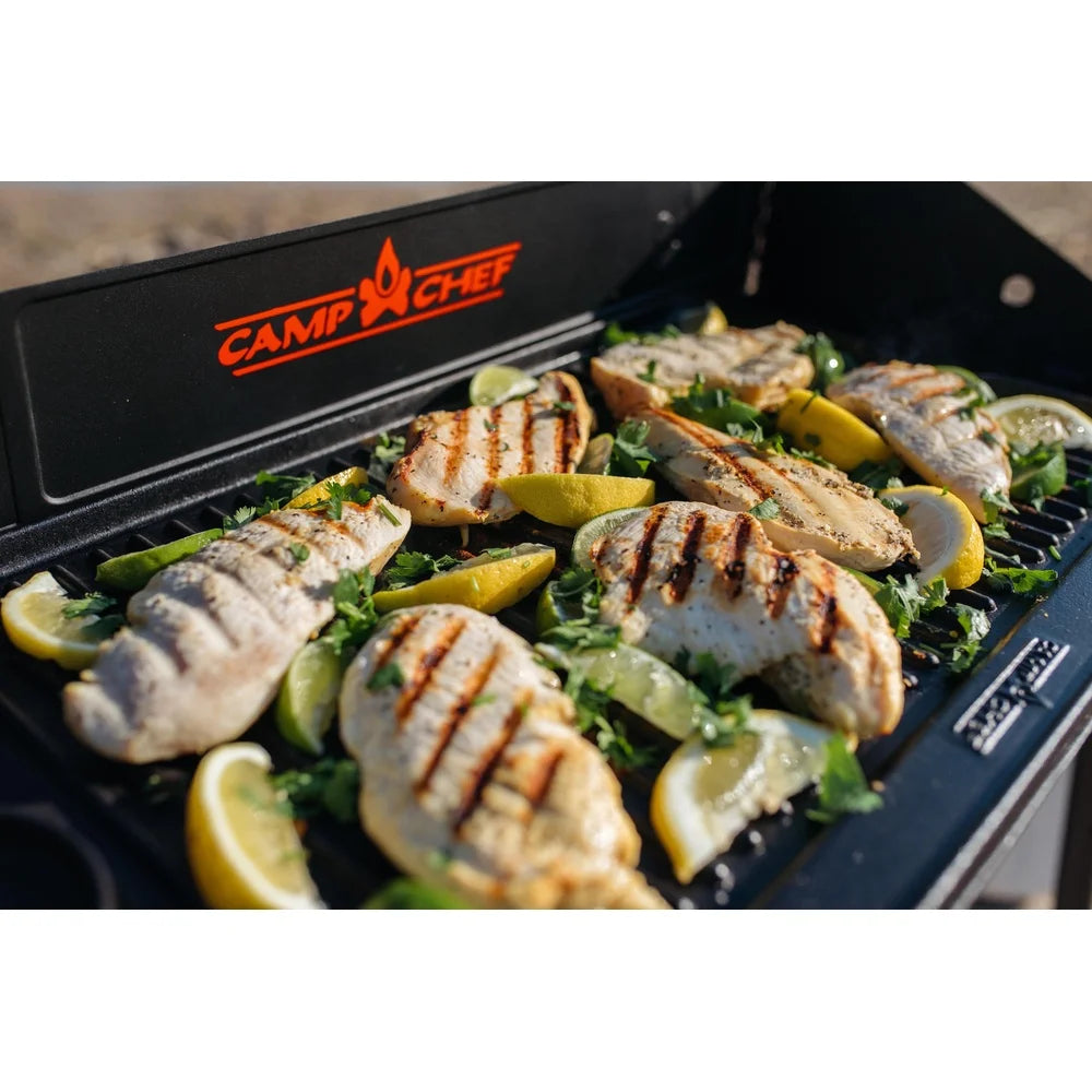 24 Inch Pre Seasoned, Reversible Cast Iron Grill Griddle