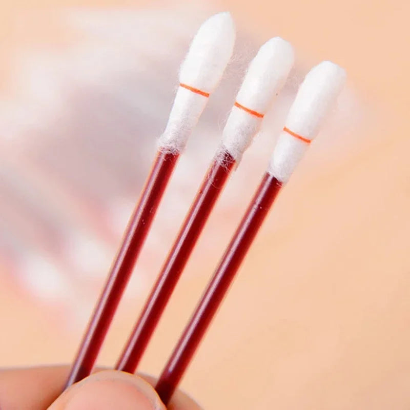 50 Disposable Medical Iodine Cotton Disinfectant Swabs
