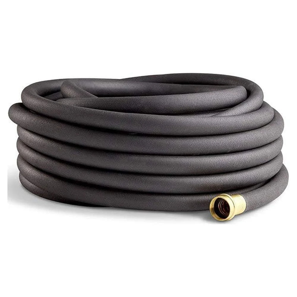 Soaker Hose 5/8 Inch Diameter, 25 Feet Long Irrigation Hose, Safe Drinking Water, Brass Fittings