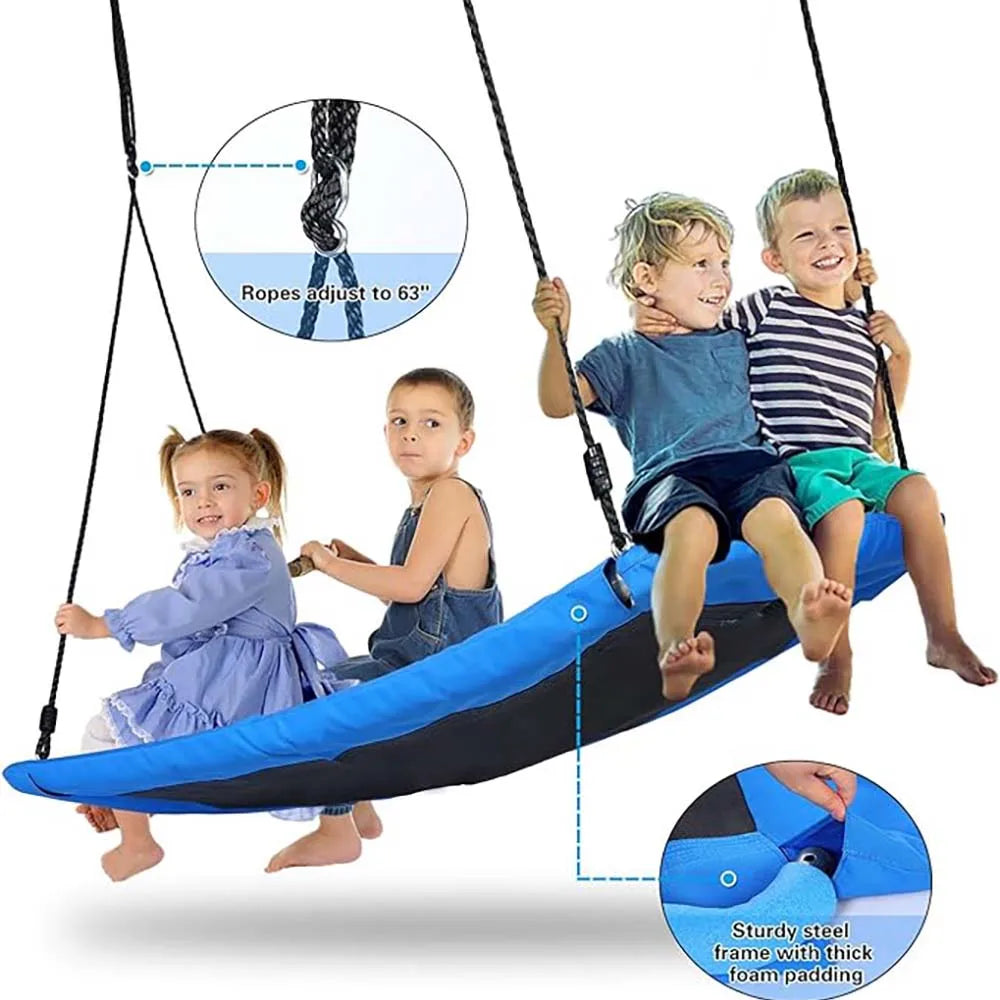 Giant 60" Rectangular Platform Swing, 800 lb Load Capacity