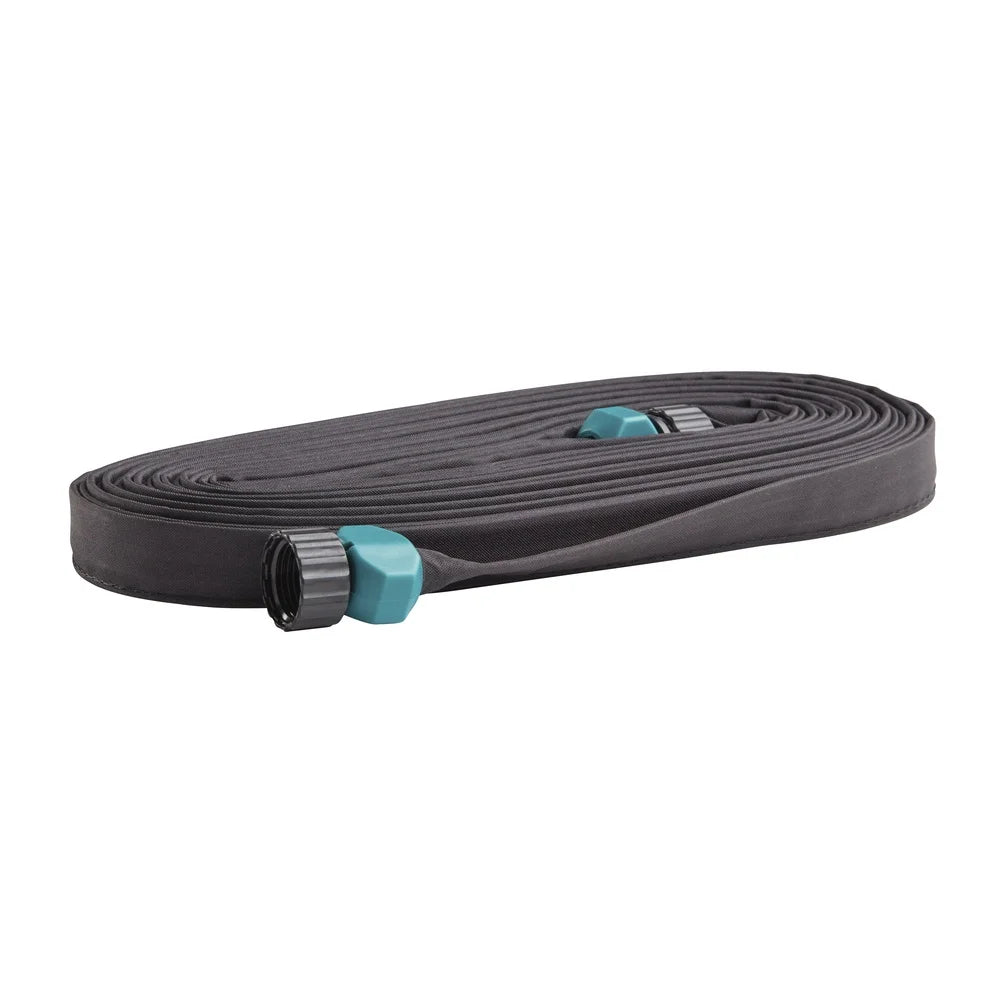 50 ft Flat Soaker Hose, Eco-Friendly, Clog and Tangle Resistant