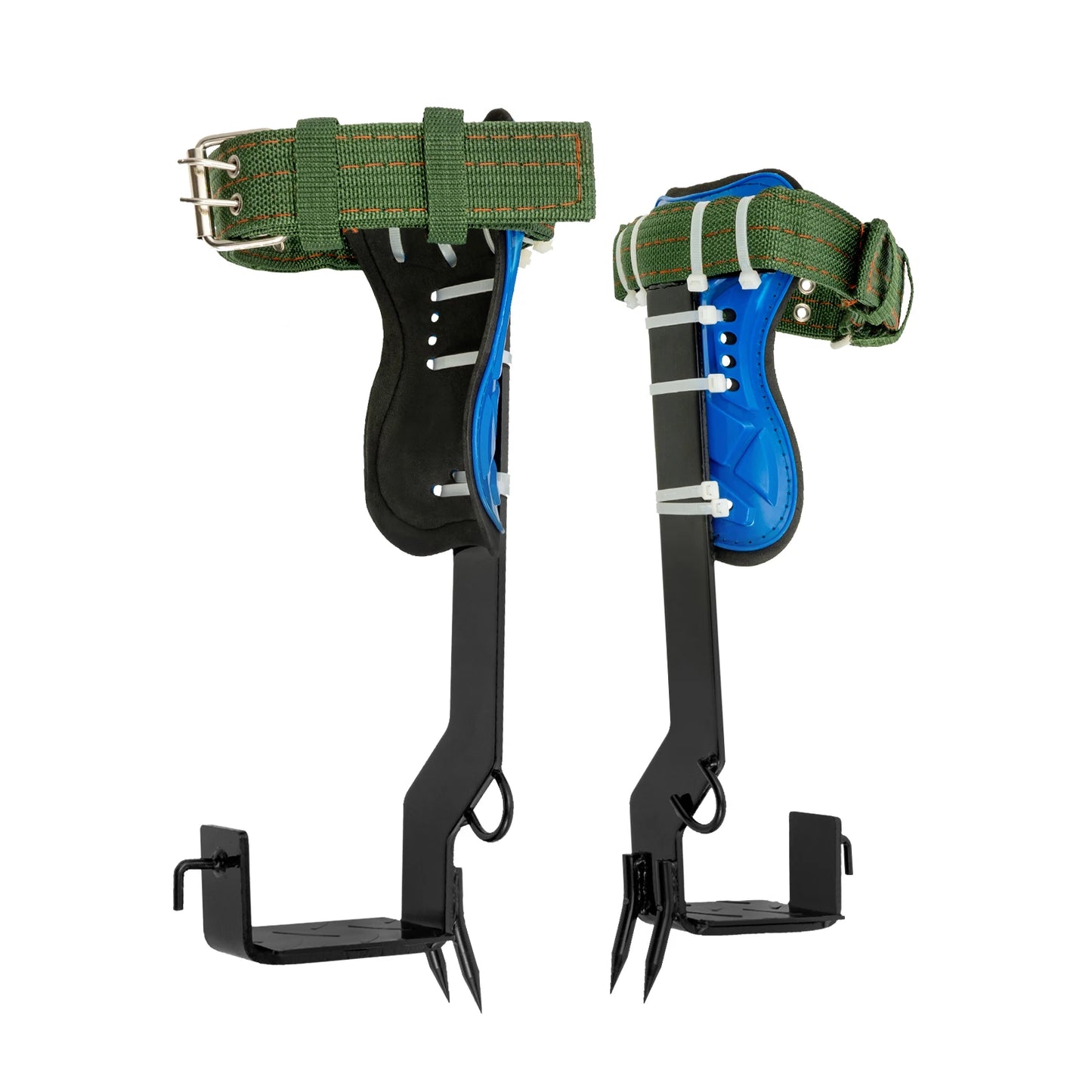 Tree Climbing Spike Set with Safety Belt, Load 100kg for Climbing, Logging, Picking, Hunting and More