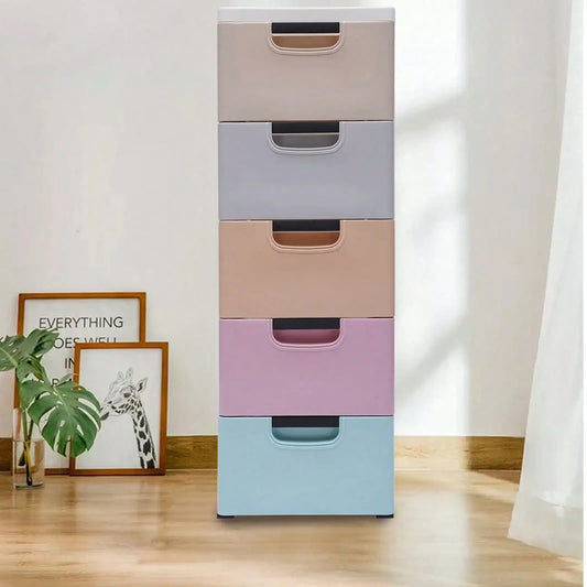 5 Drawer Dresser with wheels