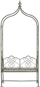 Victorian Antique Wrought Iron Garden Arch Arbor