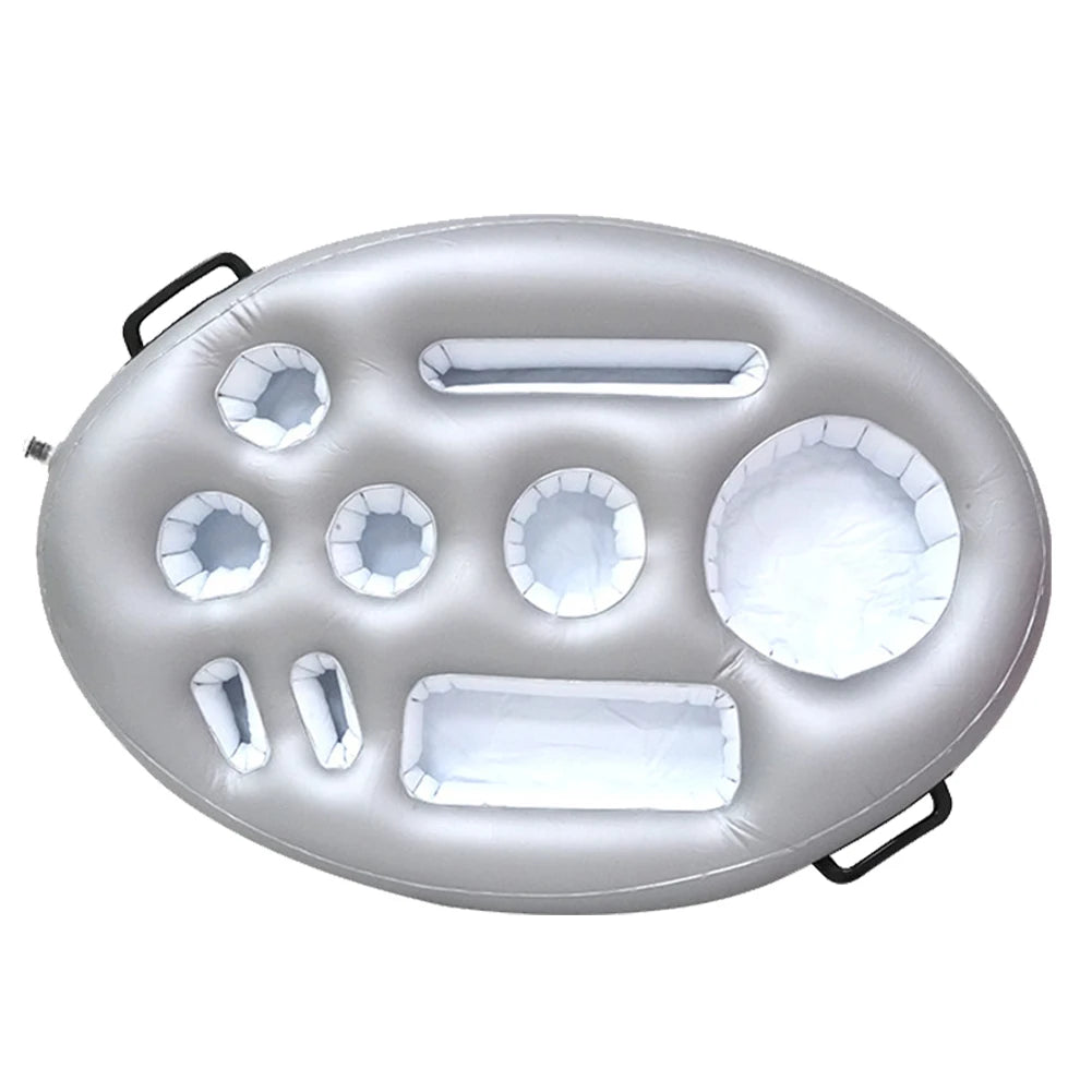 Multifunctional, Inflatable Floating Drink Holder