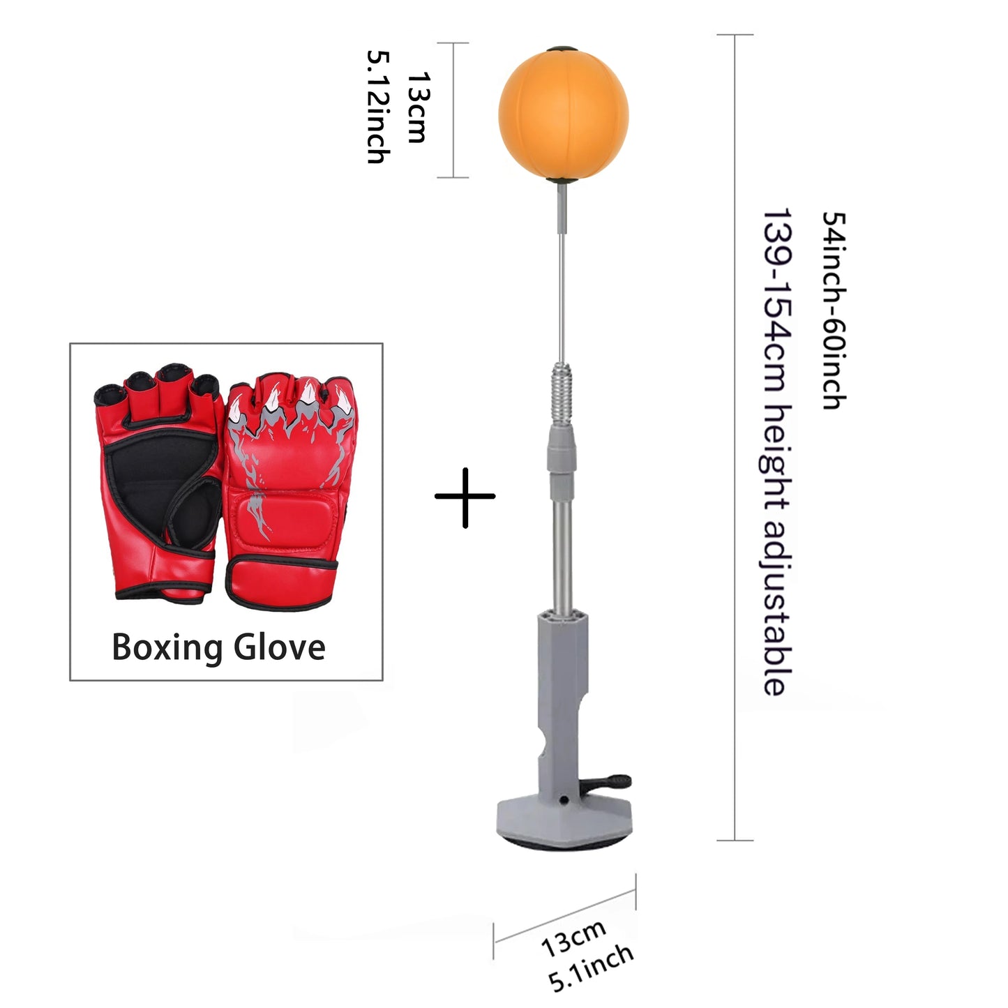 Lightweight Home Boxing Speed Bag for Teens & Adults for Reaction & Agility Training, Stress Relief
