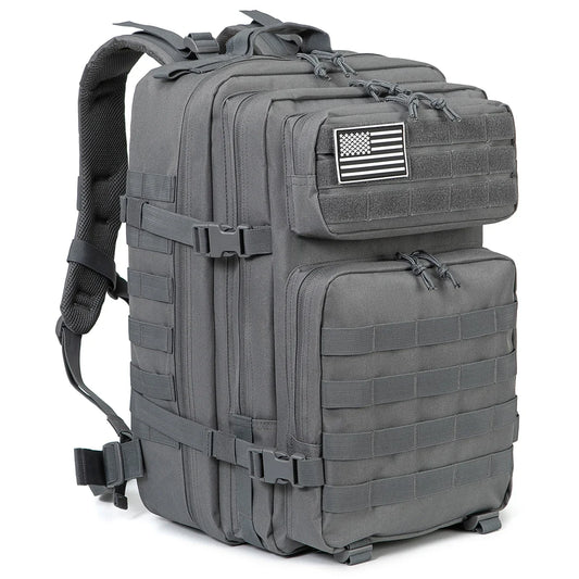 45L Tactical Heavy Duty Backpack Molle for Survival Assault Pack CCW 3 Day Survival Bag for Hiking, Trekking