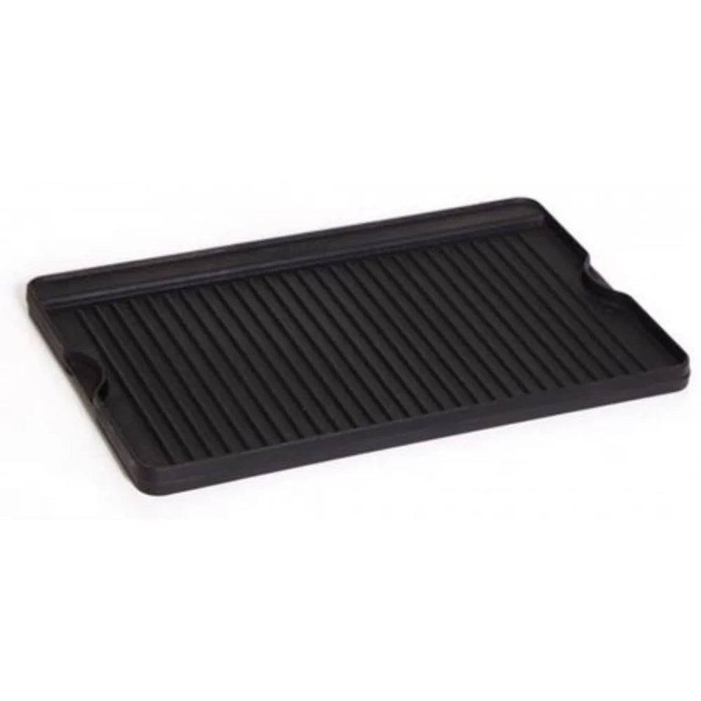 24 Inch Pre Seasoned, Reversible Cast Iron Grill Griddle