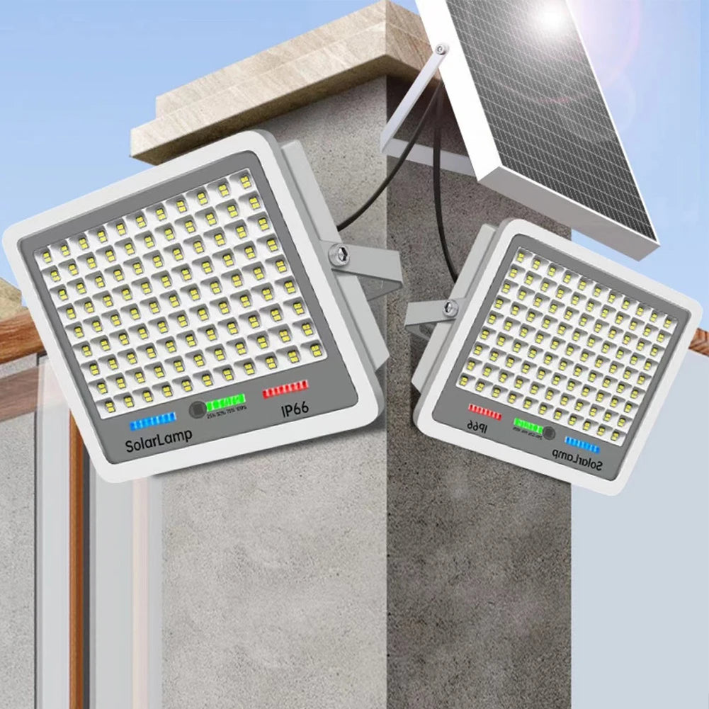 High-power Solar Lamp, Auto-On/Off, Includes Remote Control