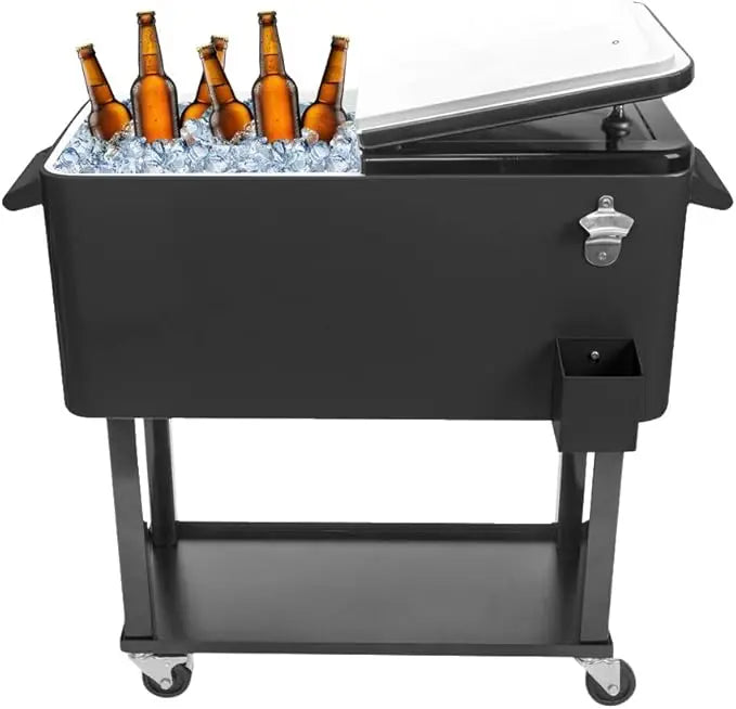 80 Qt Cooler with Wheels