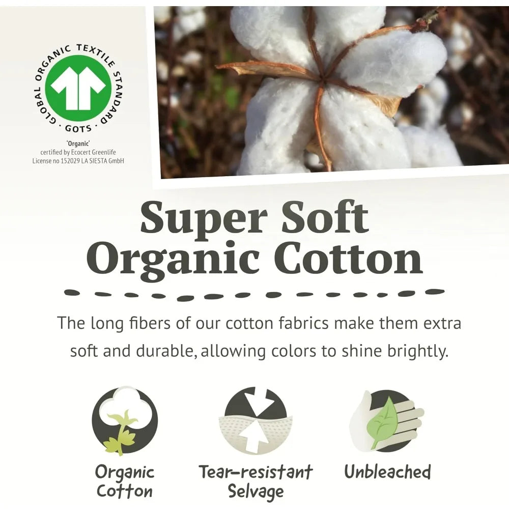Organic Cotton, Double Classic Hammock in 6 color options
