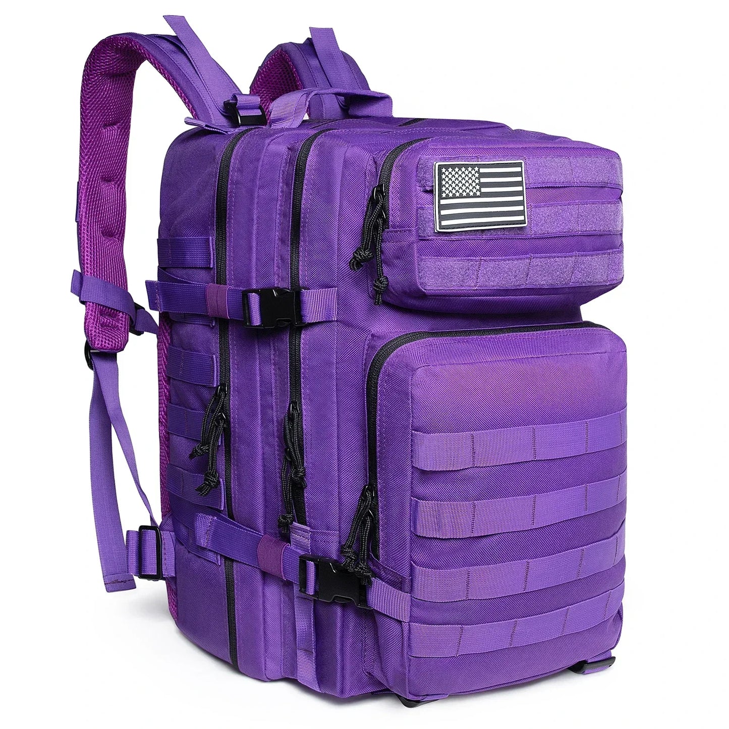 45L Tactical Heavy Duty Backpack Molle for Survival Assault Pack CCW 3 Day Survival Bag for Hiking, Trekking