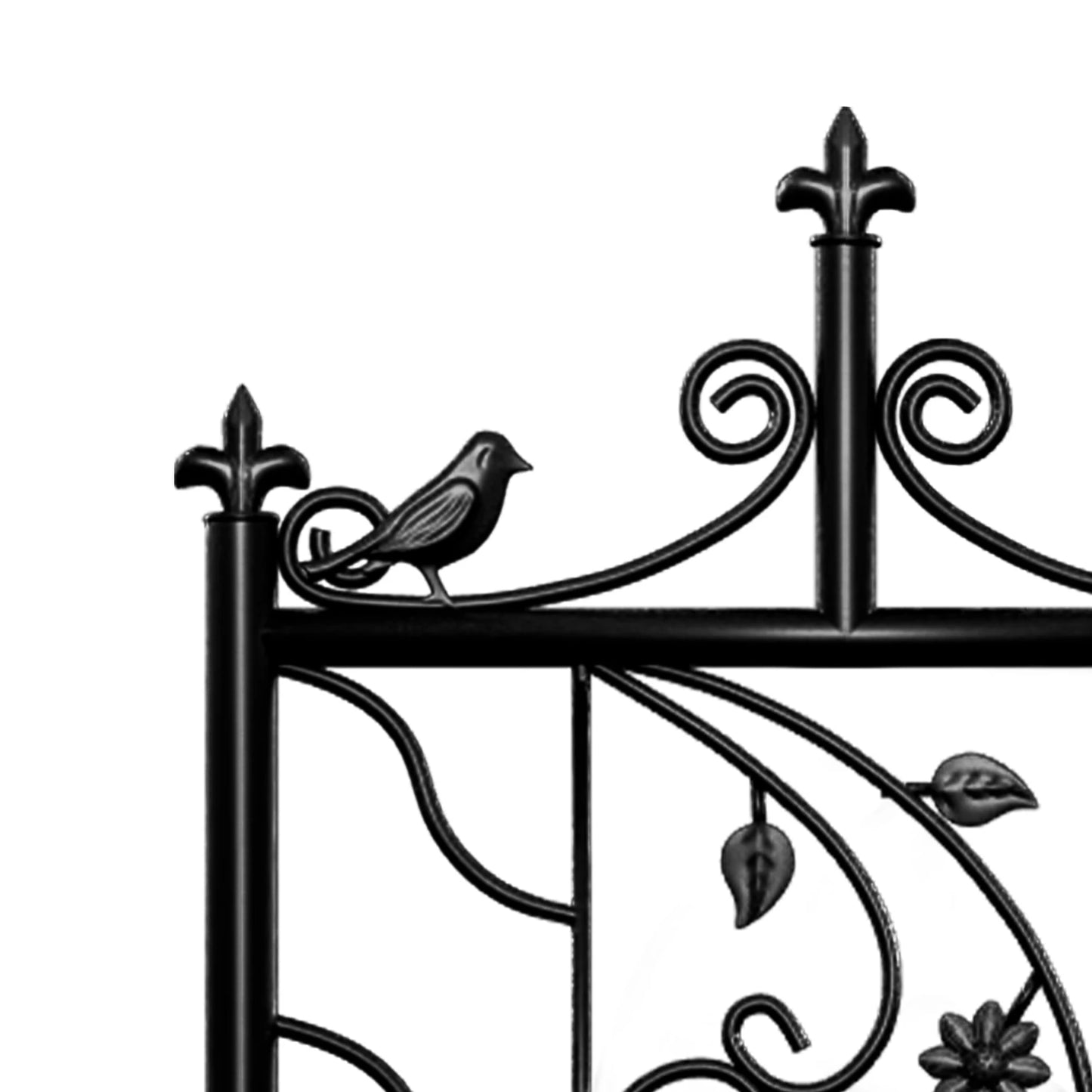 71 inch Metal Decorative Garden Trellis