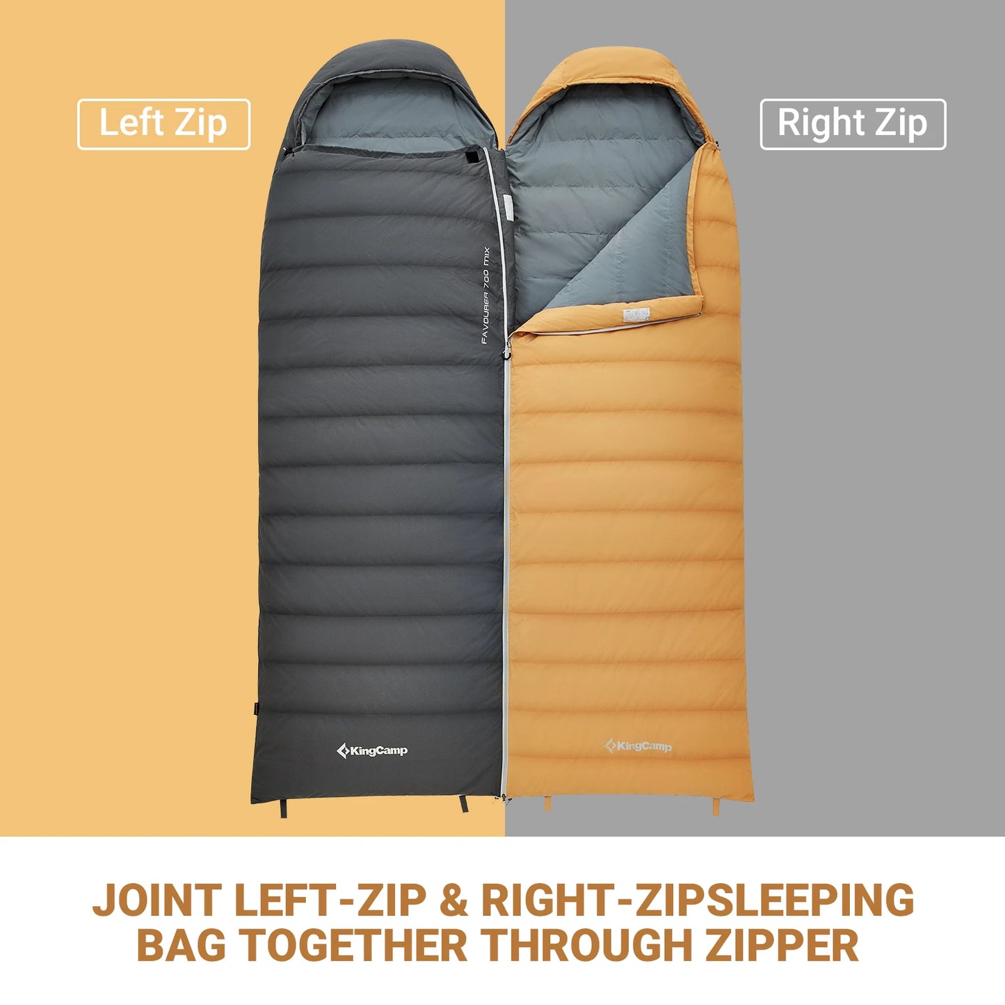 Envelope Style Sleeping Bag, Lightweight Camping Essentials Gear Accessories